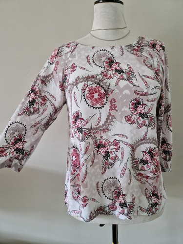 White stuff bird print top - stuff,