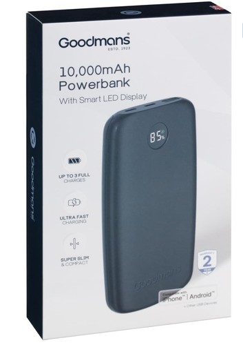 Goodmans 000mah power - goodmans,