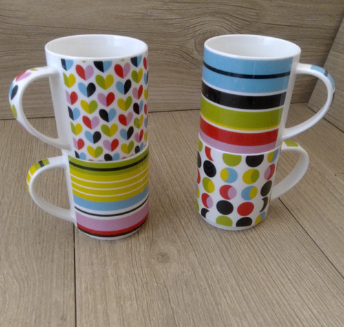 Stacking mugs set cranmore - stacking, 4