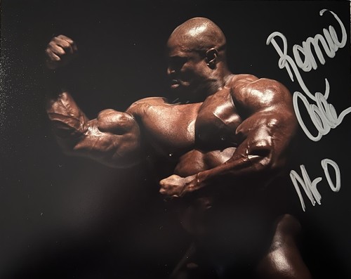 Ronnie coleman signed 8x10 - ronnie,