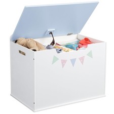 Wooden Toy Box Storage Bench