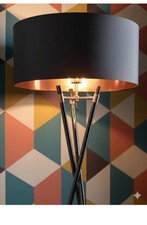 NEXT Grey Rico Floor Lamp