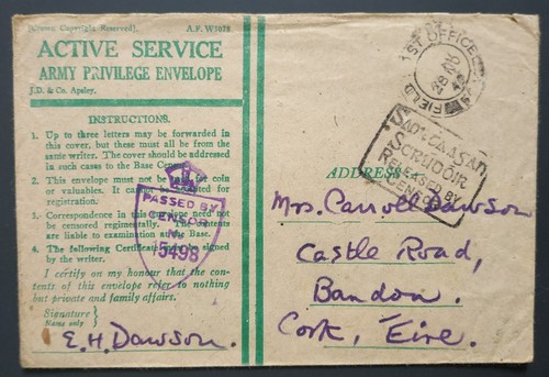 Ireland 1940 active - ireland, service
