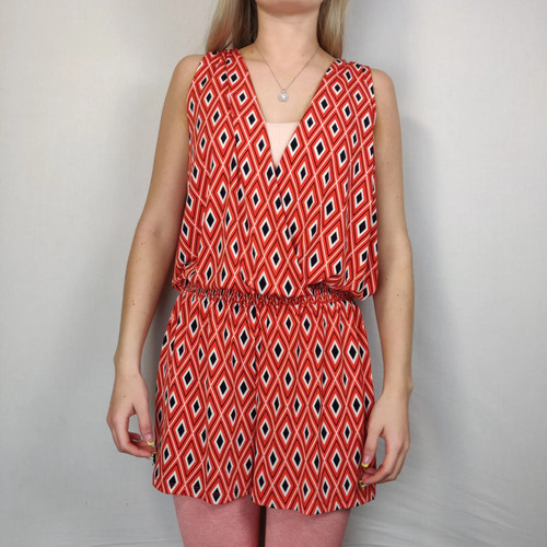 Michael kors red playsuit - red,