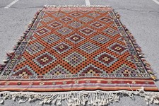 Vintage Rug, 6,9x9,8 ft Large