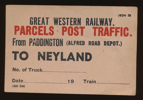 Great western railway wagon - great,