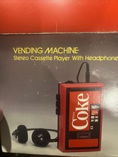 Vintage "Enjoy" Coke Stereo