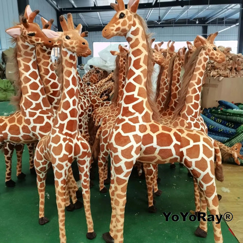 Giant giraffe plush toy - giant,