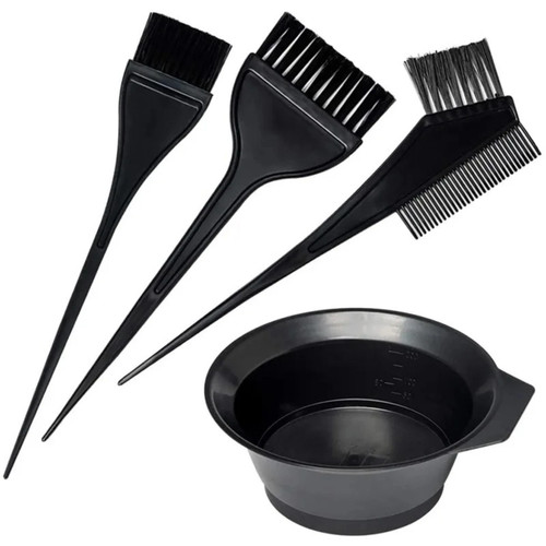 4pcs hair dye brush set - 4pcs, with