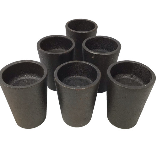 Metal crucible for melting - metal,
