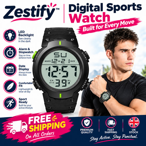 Referee watch digital - watch,,