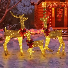 3-Piece Lighted Christmas