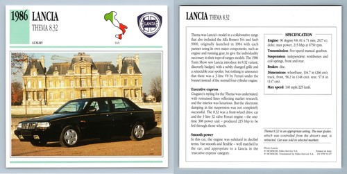 Lancia thema 1986 - -,