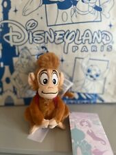 Authentic  Disney Parks  Abu Aladdin Monkey Magnetic Shoulder Pal Plush Toy