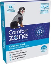 FIREWORKS SCARED DOGS ? calming vest for dogs weighing 65-110 lbs BNWT