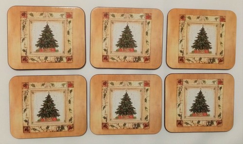 Christmas tree coasters - coasters, x