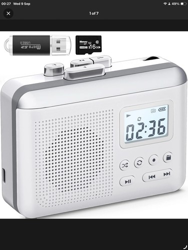 Gracioso portable cassette - gracioso,