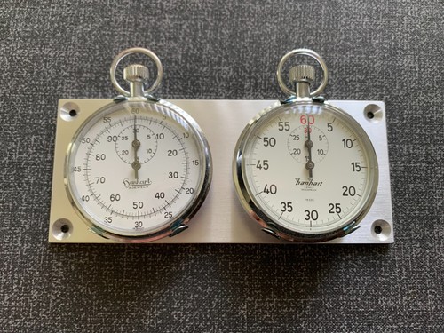 German hanhart stopwatch set - german,
