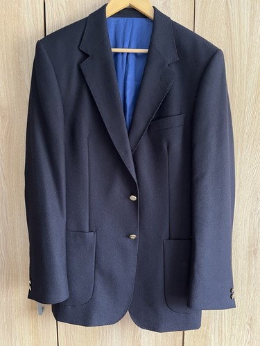 Brook taverner navy - navy, wool