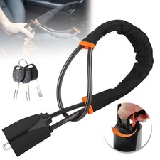 Car Steering Wheel Lock Seat Belt Lock Security Anti-Theft Device Wheel Locks