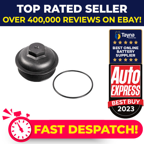 Oil filter cap - filter, fits