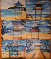 Placemats Beach Lifeguard