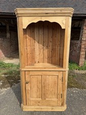 Antique Pine Corner Display