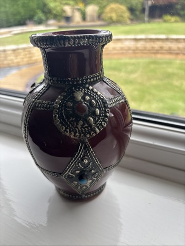 Moroccan clay glazed ceramic - ,