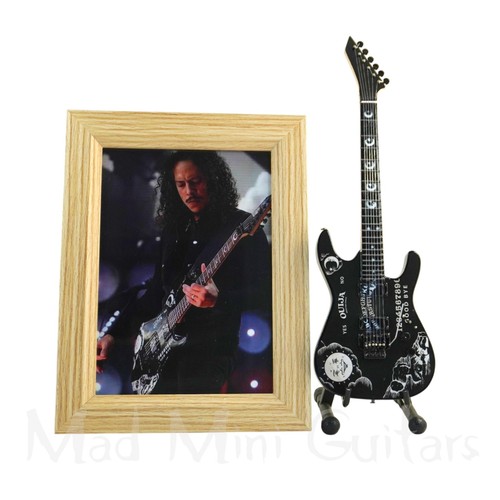 Miniature guitar kirk hammett - miniature,