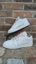 Nike Jordan 1 LowWhite Green Pink (GS)UK Size 6