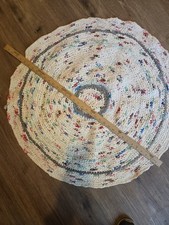 Handmade Round Woven Rag Rug