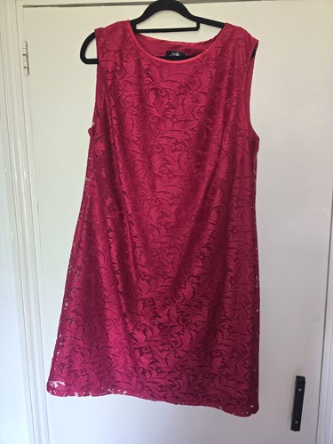 Wallis ladies red - red, detail