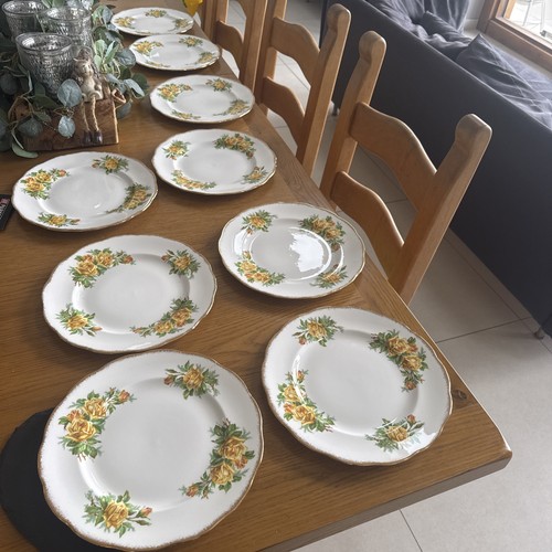 Royal albert yellow tea - albert, rose