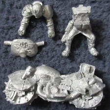 1988 Imperial Guard Bike Rider Army Medic Astra Militarum Warhammer Space Marine