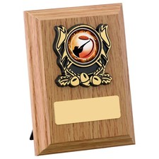 Wooden Plaque Award Light Oak