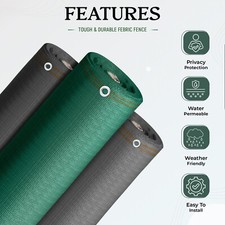 Garden Privacy Screen Fence Netting 95% UV Shades Windbreak Mesh Outdoor Balcony
