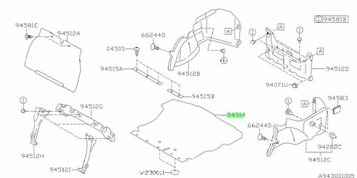 Mat trunk for subaru - mat-trunk,