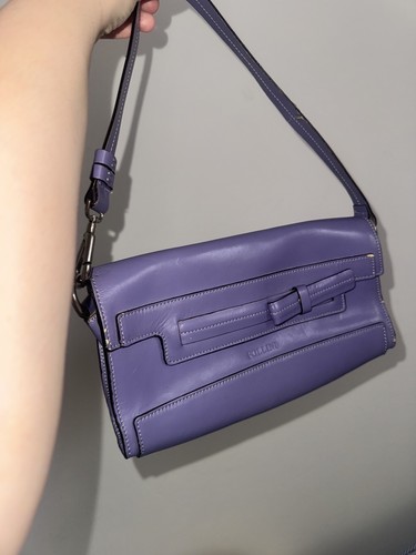 Vintage pollini purple leather - vintage,