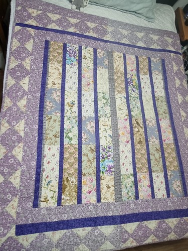 Patchwork quilt bed - , throw
