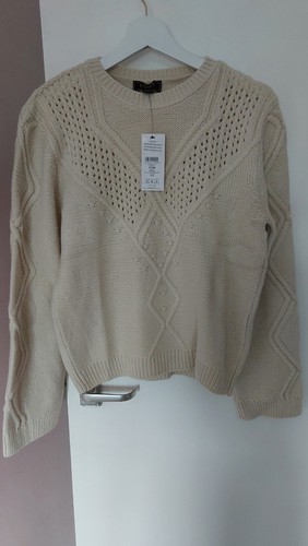 Lipsy evory stitch mix knitted - lipsy,