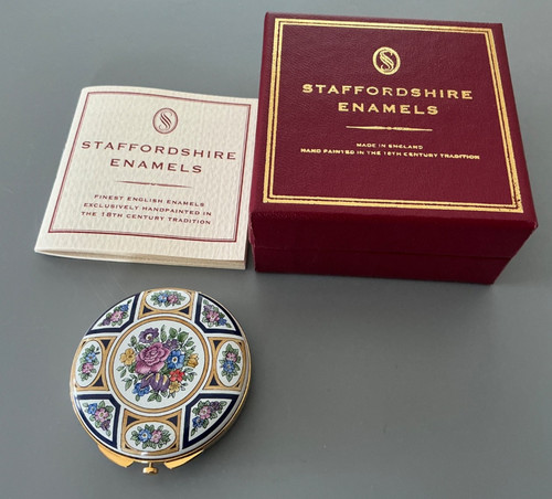 Staffordshire enamels floral - staffordshire,