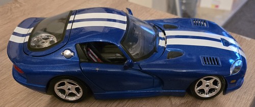 Burago dodge viper gts - gts, coupe