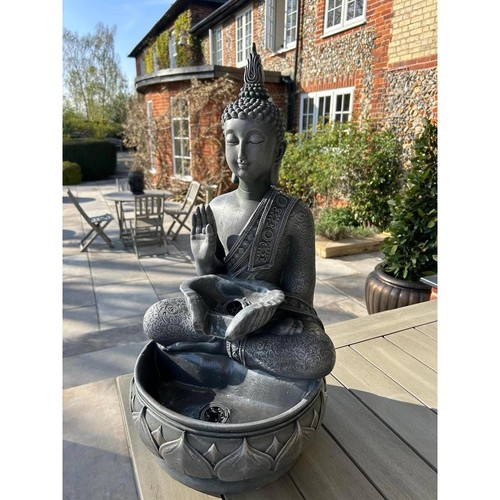 Large buddha water feature - buddha,