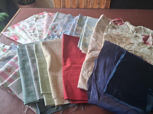 Upholstery fabric remnants