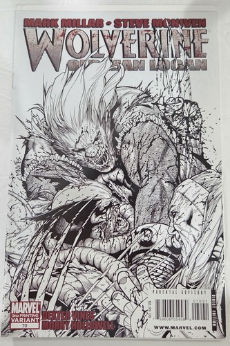 Wolverine 3rd print w - wolverine#70, b&w