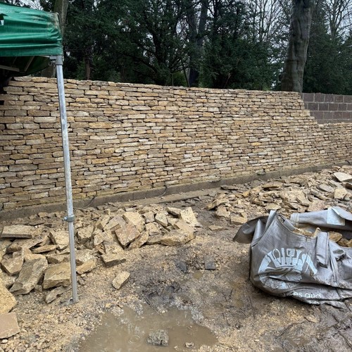 Cotswold grey dry stone - grey,