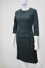 Vintage True 1940s Wool Crèpe