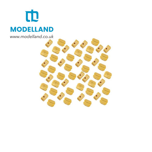 Single blocks 4mm boxwood - single,