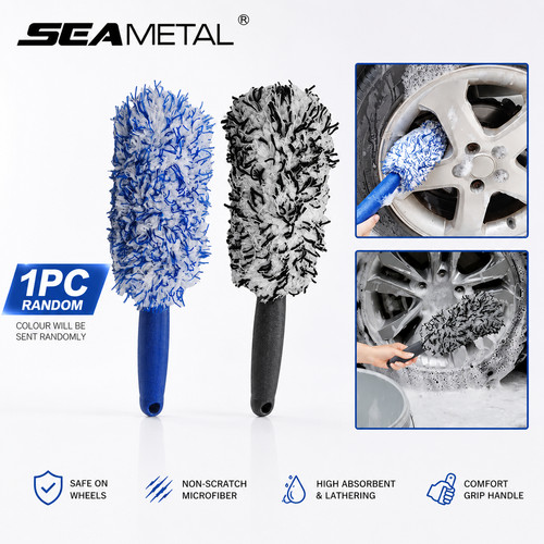 Microfibre wheel cleaning - microfibre,
