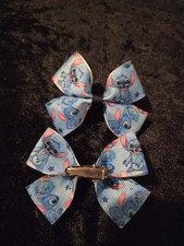 Stitch Hair Bows Set Of 2 Can